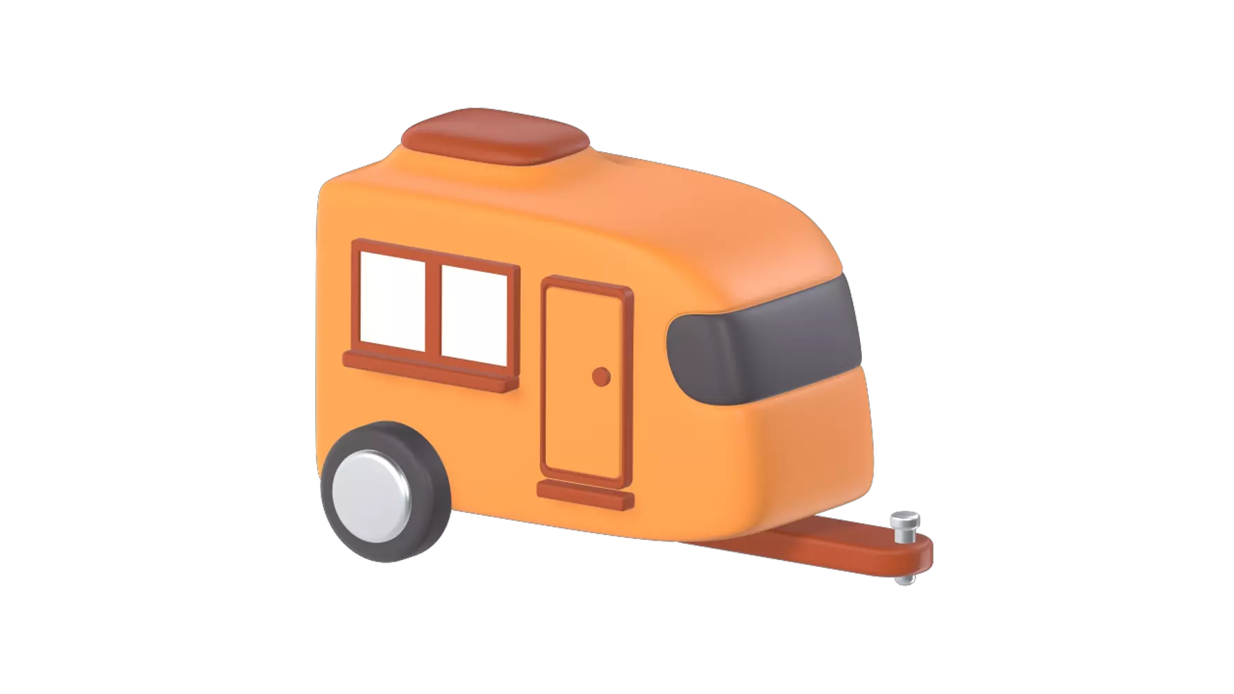 Caravan 3D Graphic