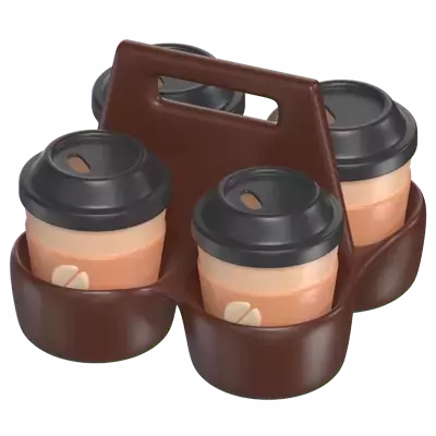 Paper Tray Coffee 3d model--1106a6d6-32ef-4d3d-a6e9-3f1c246d70e4