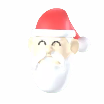 Santa Claus 3D Graphic