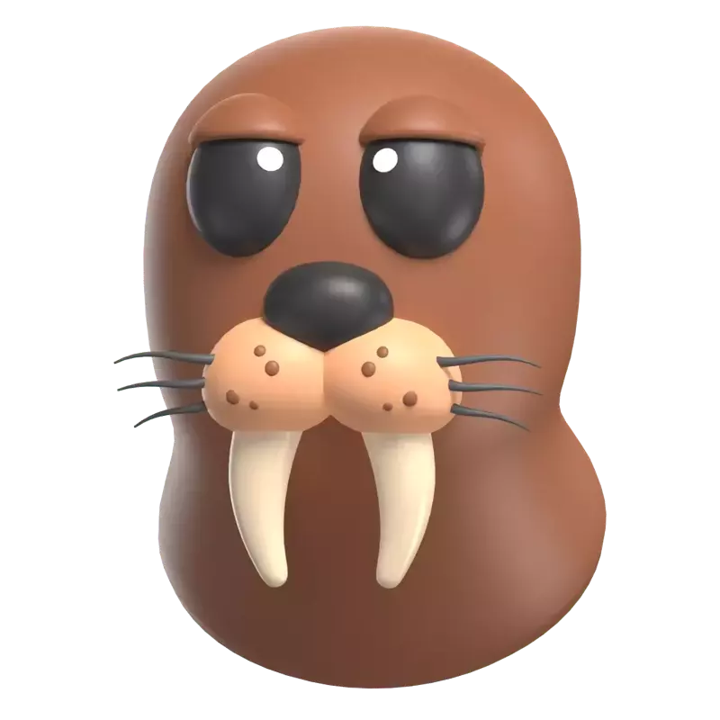 Walrus 3D Graphic