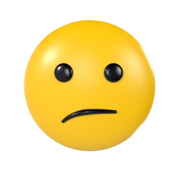 Confused Emoji 3d model--15a14fd9-8ead-4161-b10e-64d43a8a86d8