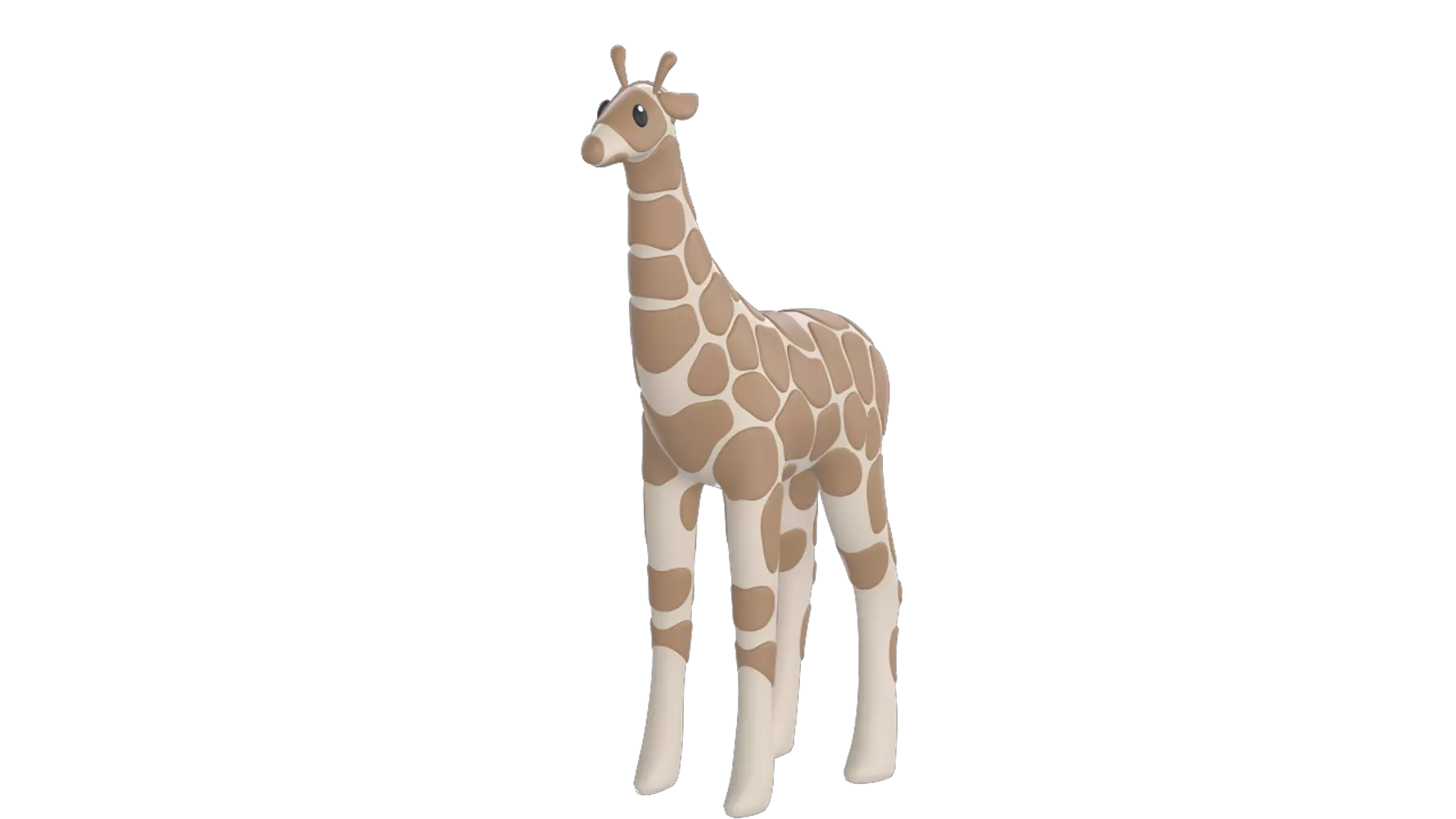Giraffe 3D Graphic