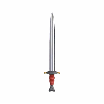 Spanish Sword Weapon 3D Icon Model 3D Graphic