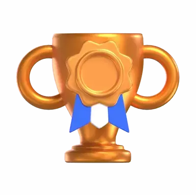 Champion Cup 3D Graphic