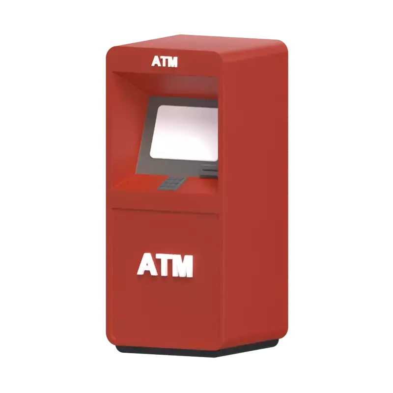 ATM 3D Graphic