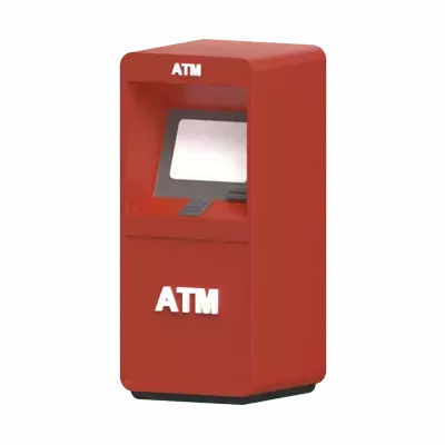 ATM 3D Graphic