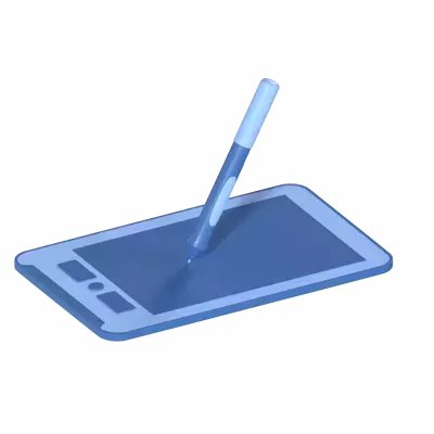 Drawing Tablet 3d model--2e4fc9a8-fde9-4009-ae38-681416f96adf