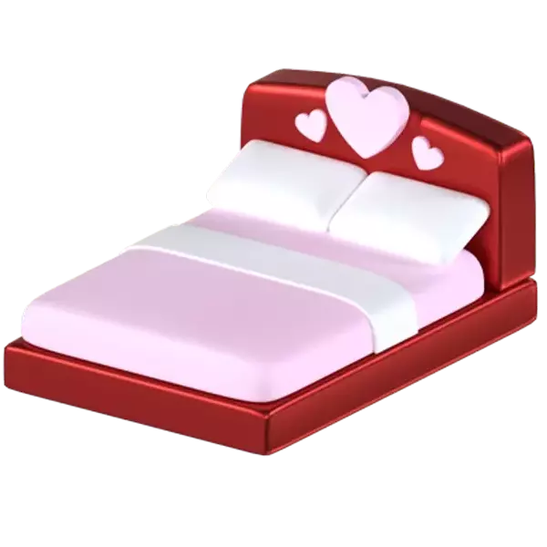 Love Bed 3d model--5d24a61f-6e0c-4ff6-a419-546f429c0aaa