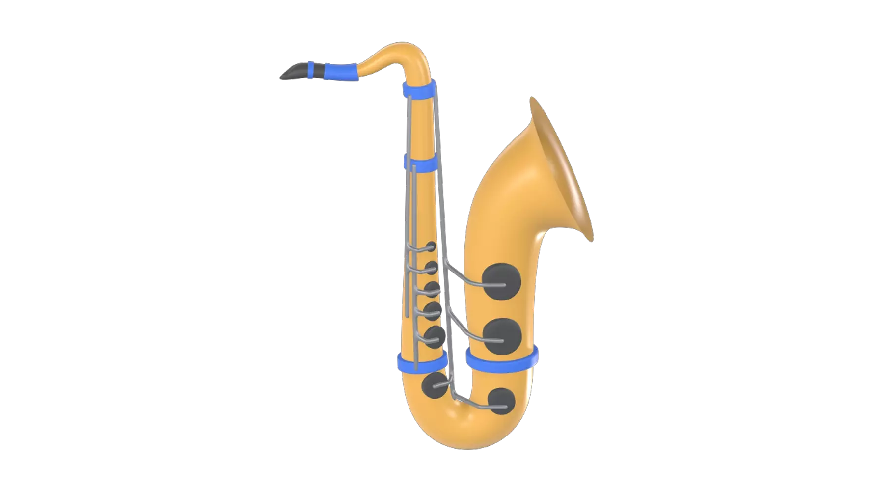 Musikinstrument 3D Graphic