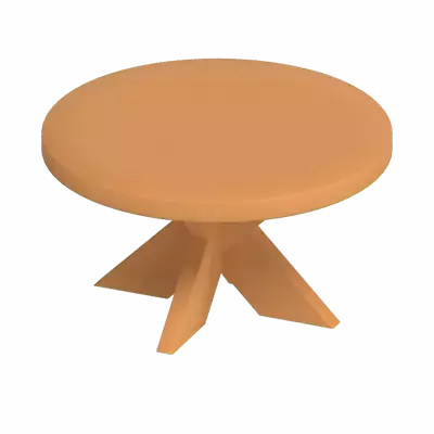 Dining Table 3D Graphic