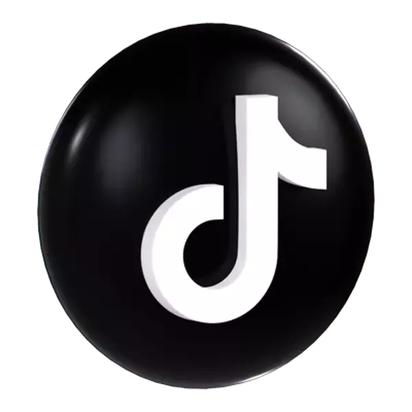 Tiktok 3D Graphic