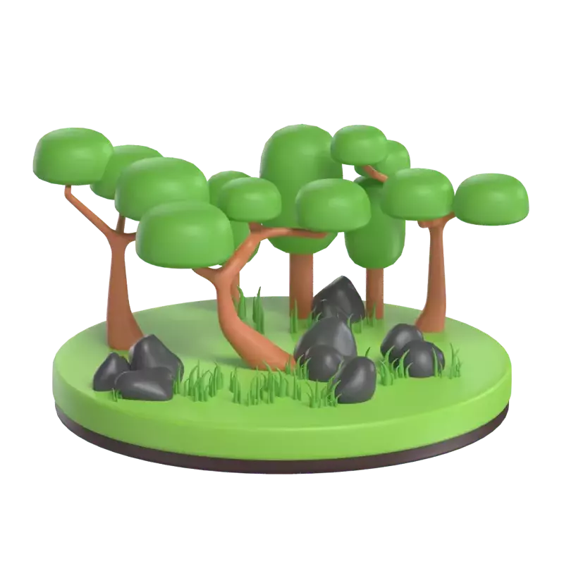 Bosque 3D Graphic