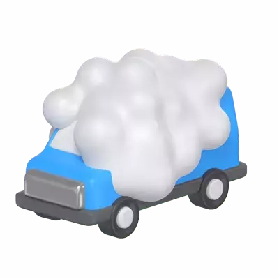 Car Foam 3D Graphic