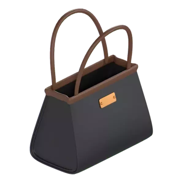 Bag Woman 3D Graphic