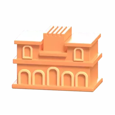 Alhambra 3D Spain Building Model 3D Graphic
