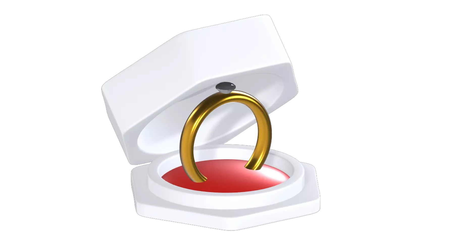 Ring Box 3D Graphic