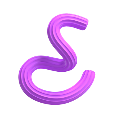 And Sign  Symbol 3D Shape  Creamy Text 3D Graphic