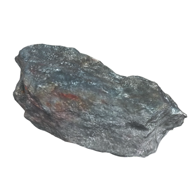 3D Long Realistic Rock With Sharp Ends 3D Graphic