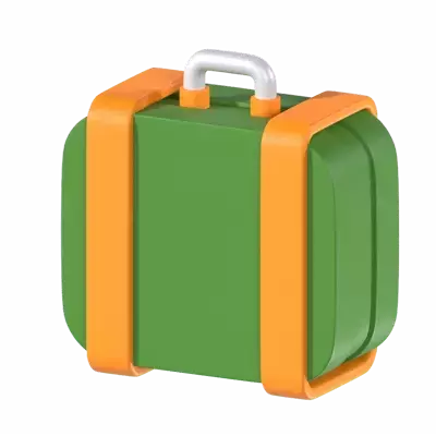 Suitcase 3D Graphic