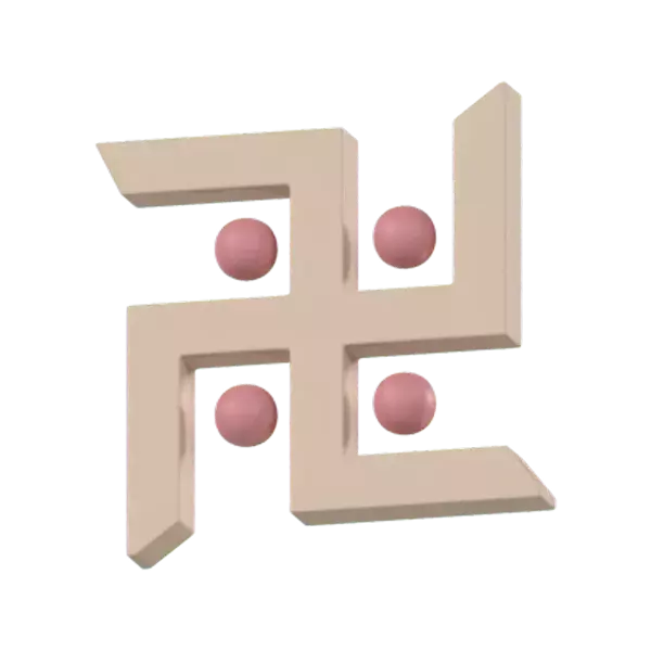 Buddhism Symbol 3d model--efdb93e0-6264-4172-a5d7-79e866b986b3