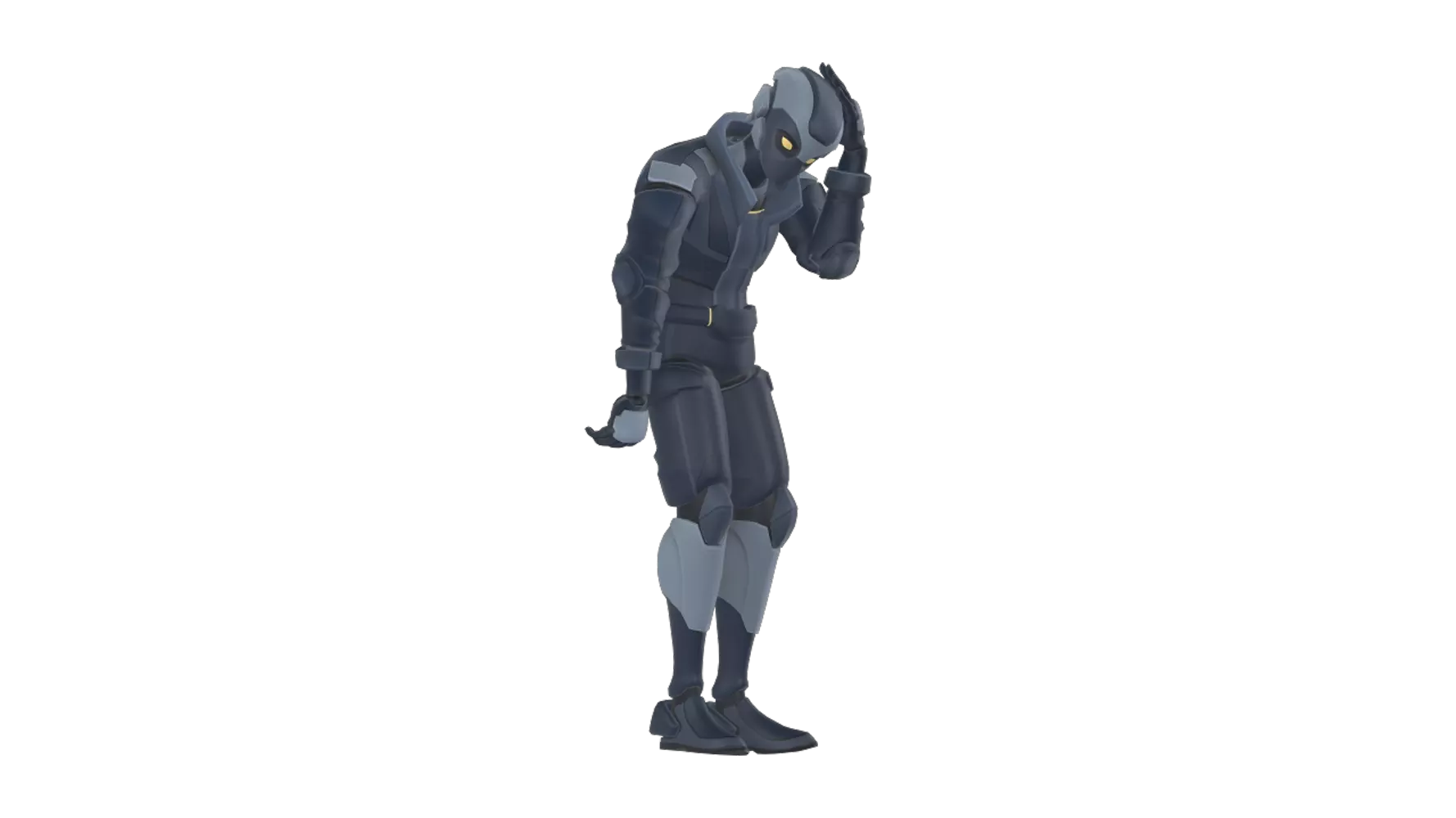 Mr Robot Regretful 3D Graphic