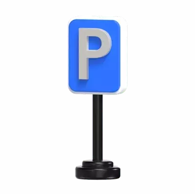 Parking Sign 3d model--e3479293-4160-4ae7-9546-57d3cccab302