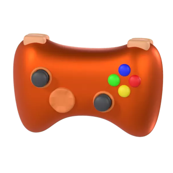 Controle de jogo 3D Graphic