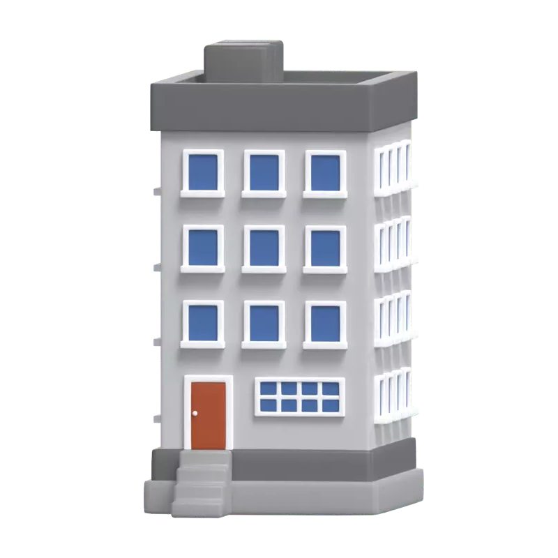 Edificio 3D Graphic