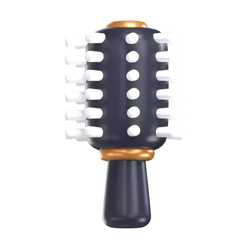 Hair Comb 3D Graphic