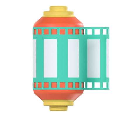 Rollfilm 3D Graphic