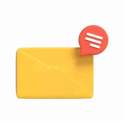 Envelope 3D Graphic