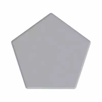 Pentagon Shape 3D Graphic