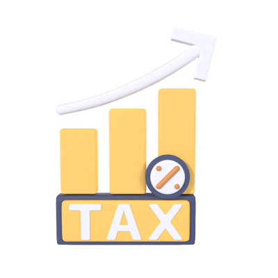 TAX-Wachstumstabelle 3D Graphic