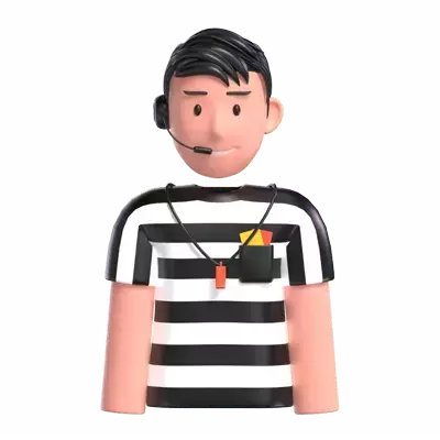 Referee 3D Graphic