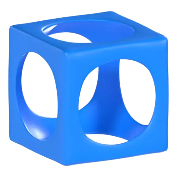 Cube 3D Graphic