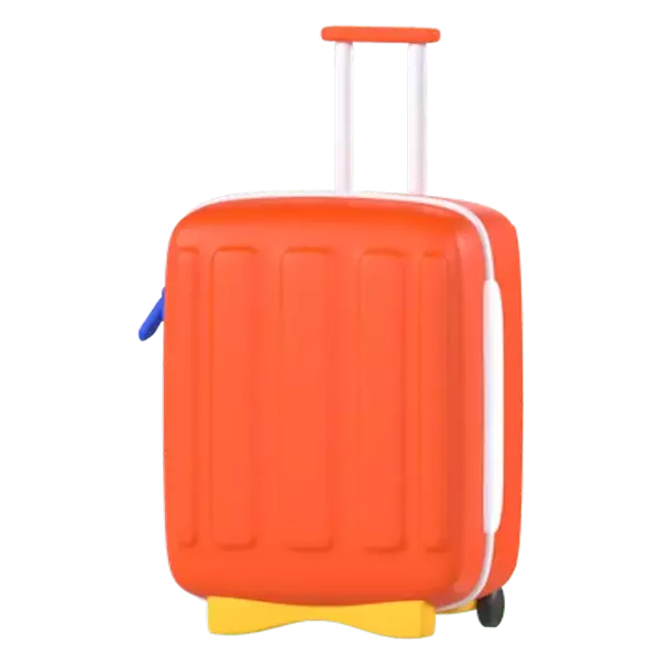 Suitcase 3D Graphic