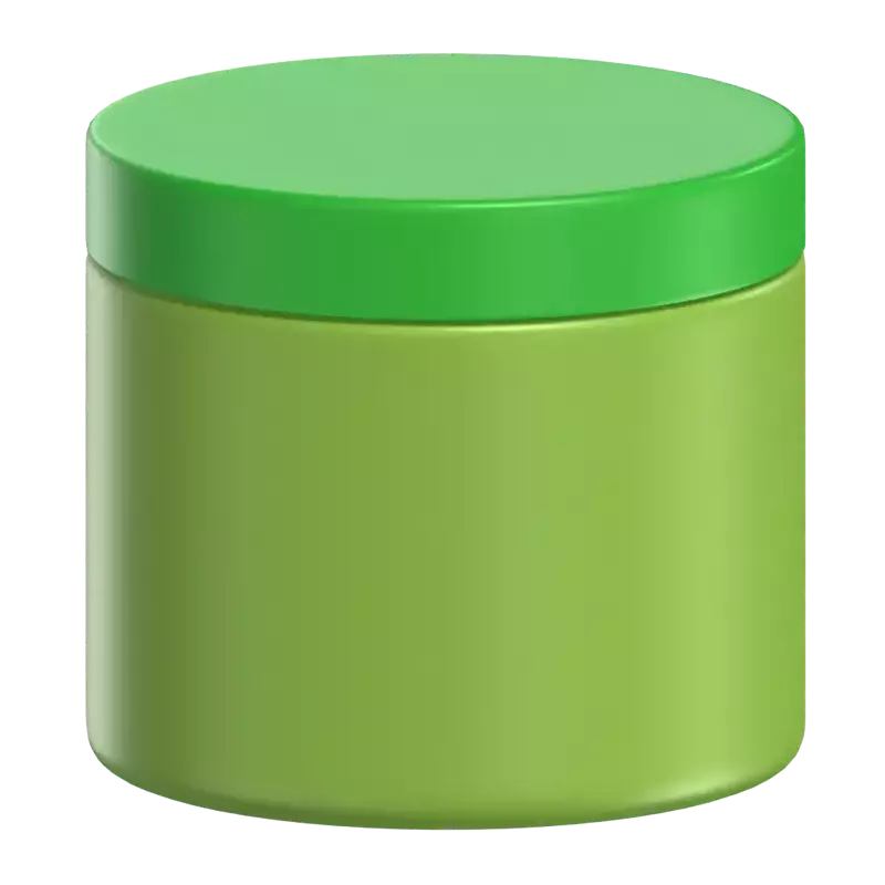 Plastic Jar 3D Graphic