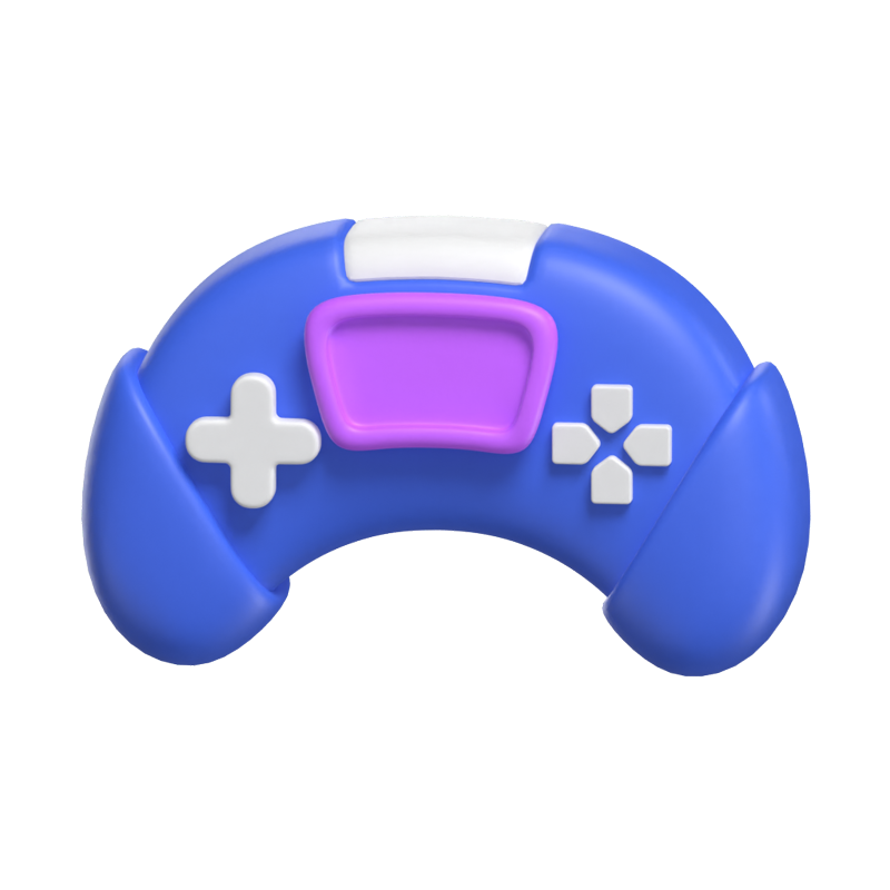 Wireless Gamepad 3D Icon Model 3D Graphic