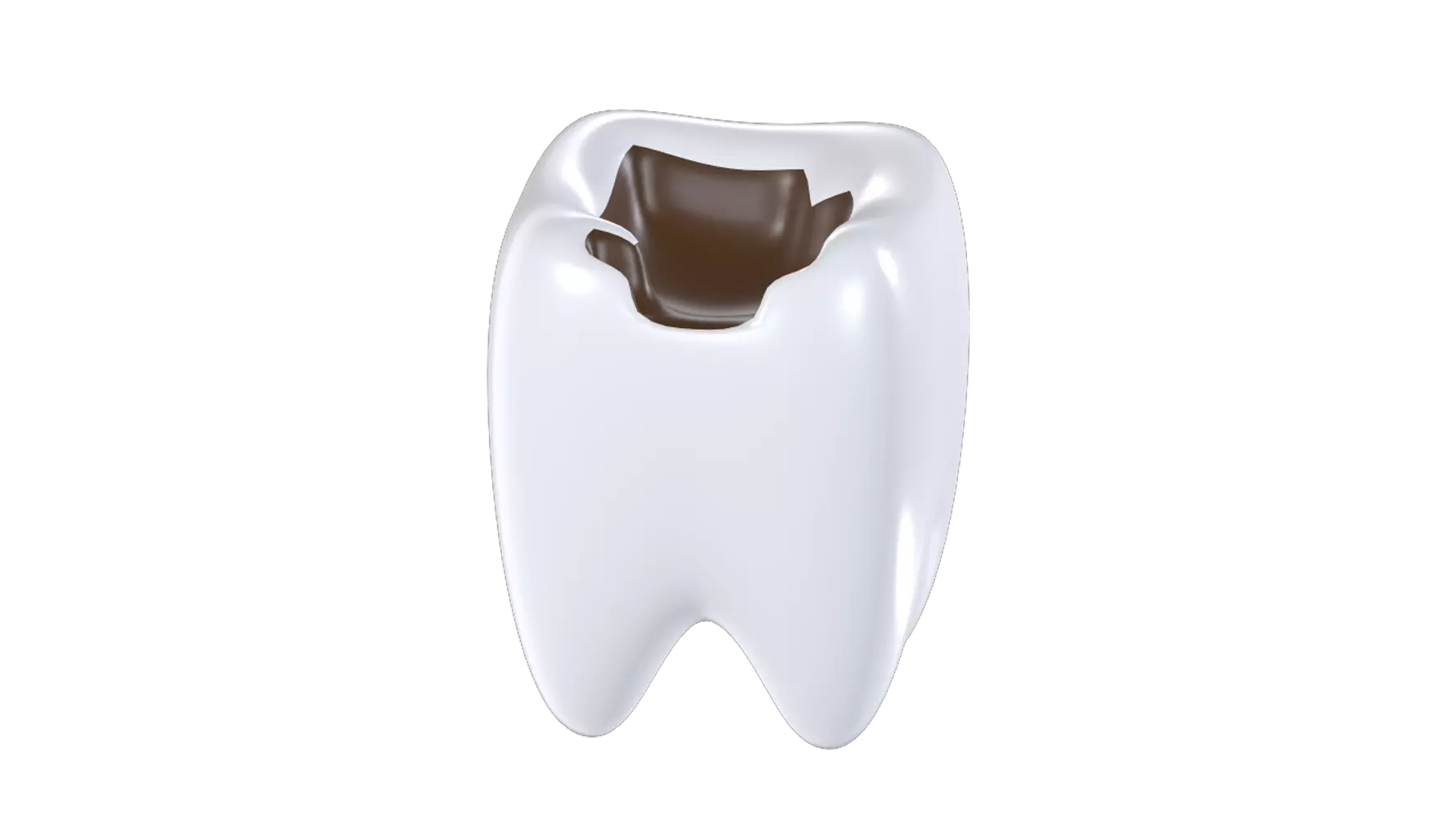 Tooth Decay 3D Graphic