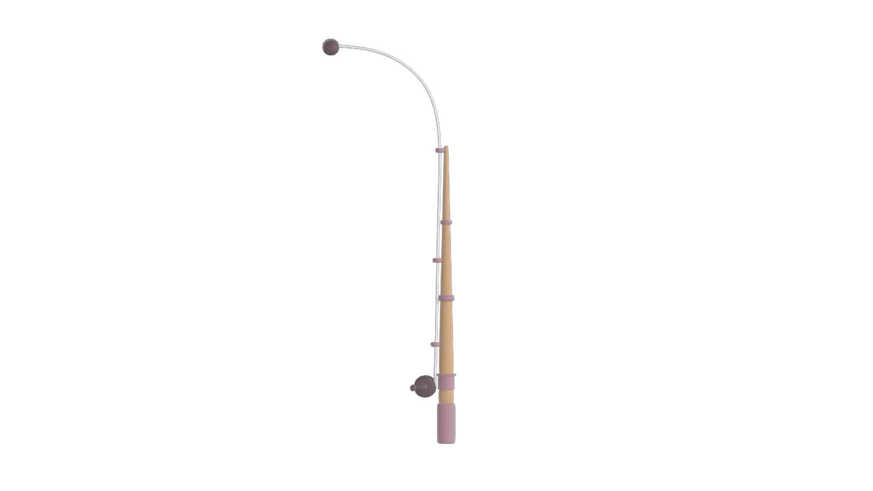 Fishing Rod 3D Graphic