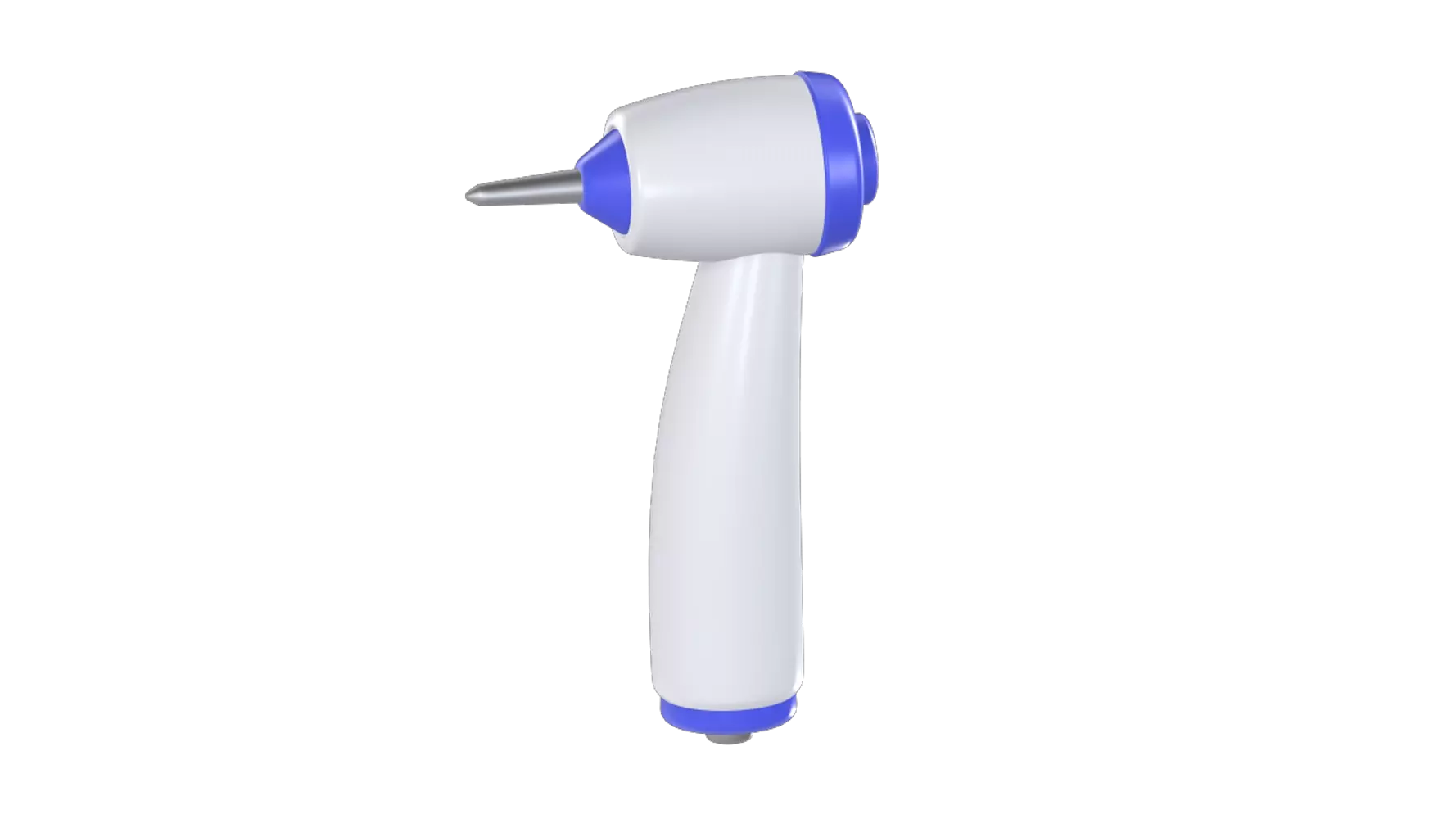 Dental Drill 3D Graphic