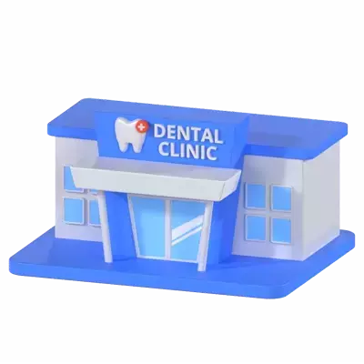 Dental Clinic 3D Graphic