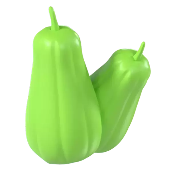 Chayote 3D Graphic