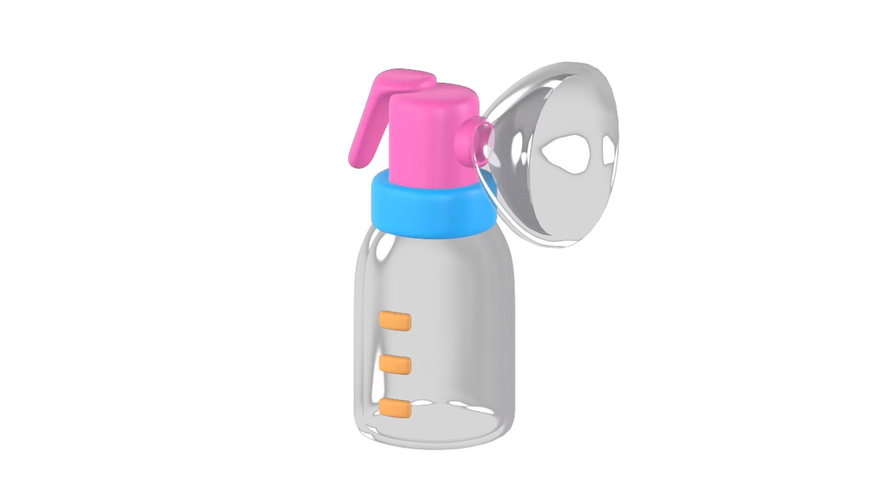 Breast Pump 3D Graphic