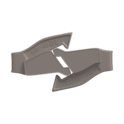 3D Train Coupler Joint 3D Graphic