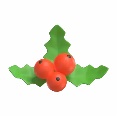 Mistletoe 3D Graphic