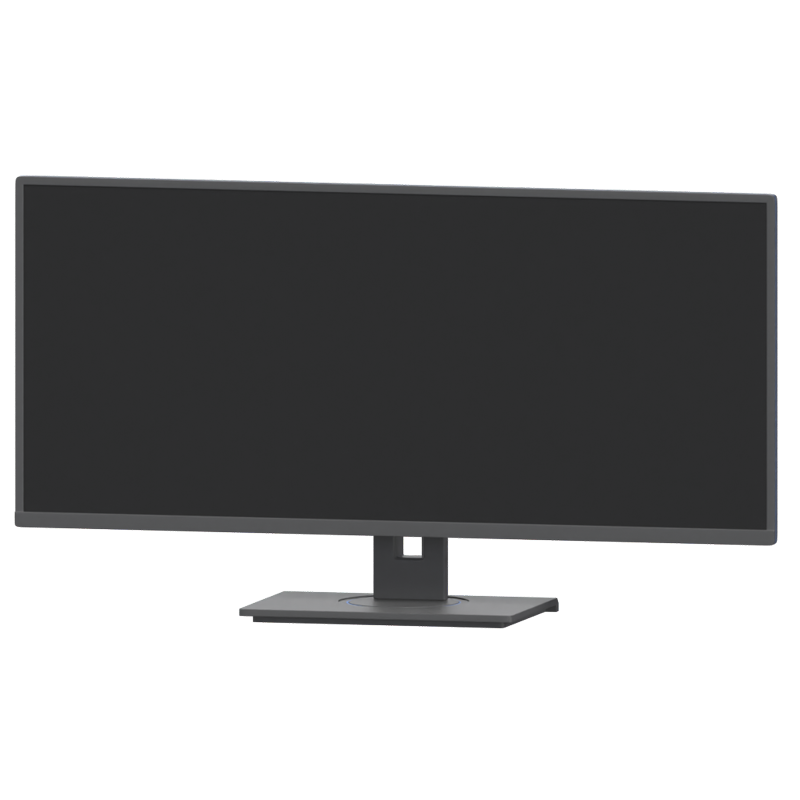 3D Wide Monitor Modelo De Pantalla Para Ordenador