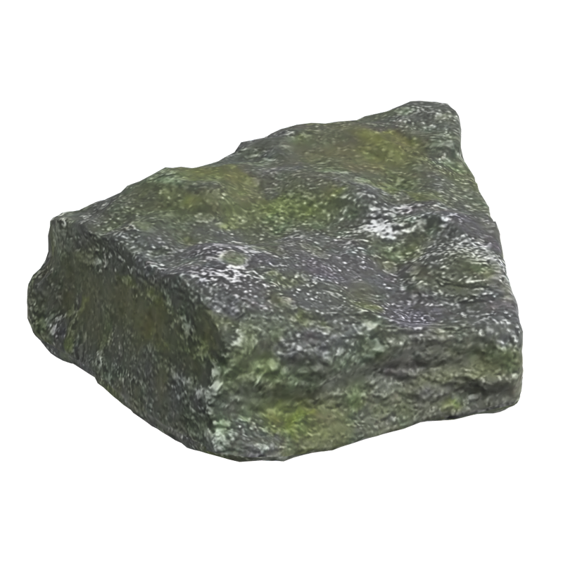 3D Sharp Square Shaped Rock für realistische Umgebungen 3D Graphic