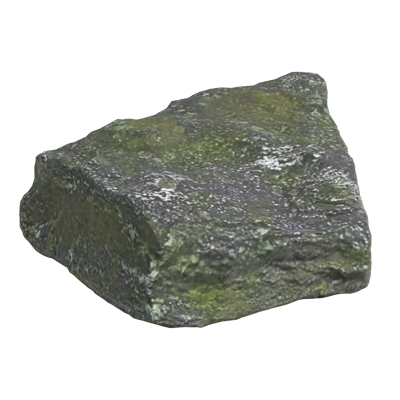 3D Sharp Square Shaped Rock For Realistic Environments 3D Graphic