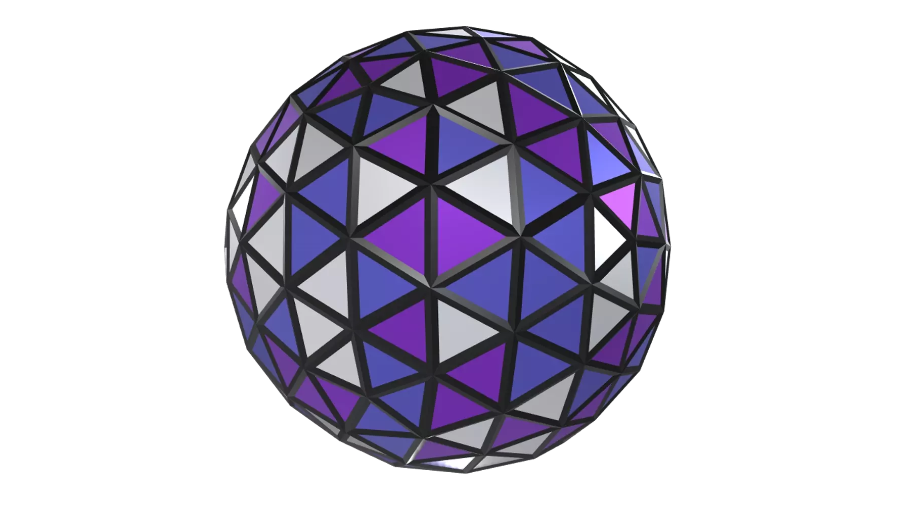 New Year Ball 3D Graphic